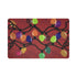 XMAS TANGLE RED 17.5" Rectangle Pebble Placemat, Set Of 4 - nicolettemayer.com