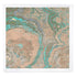 Agate Malachite Beveled/Polished Acrylic 18"X18" Large Size Square Printed Tray - nicolettemayer.com