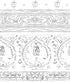 Agra Cloudy Peel and Stick Wallpaper, Double Roll, 34" x 288", 48 sq ft - nicolettemayer.com