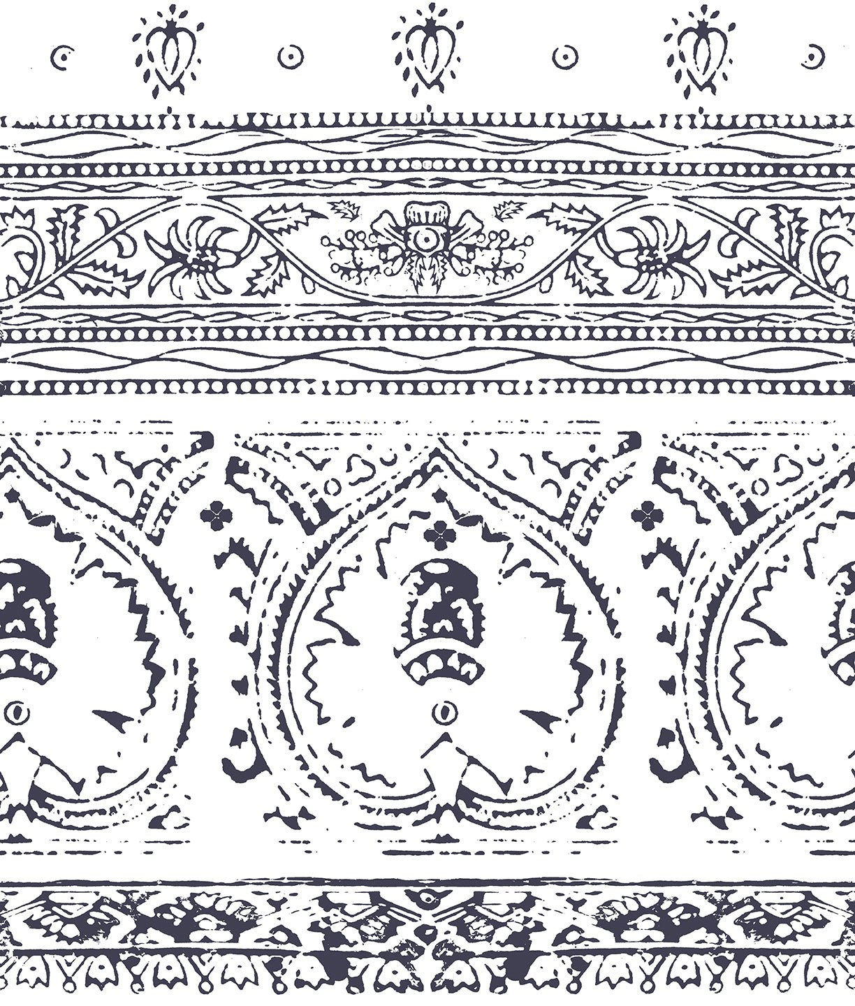 Agra Ink Peel and Stick Wallpaper, Double Roll, 34" x 288", 48 sq ft - nicolettemayer.com