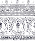 Agra Ink Peel and Stick Wallpaper, Double Roll, 34" x 288", 48 sq ft - nicolettemayer.com