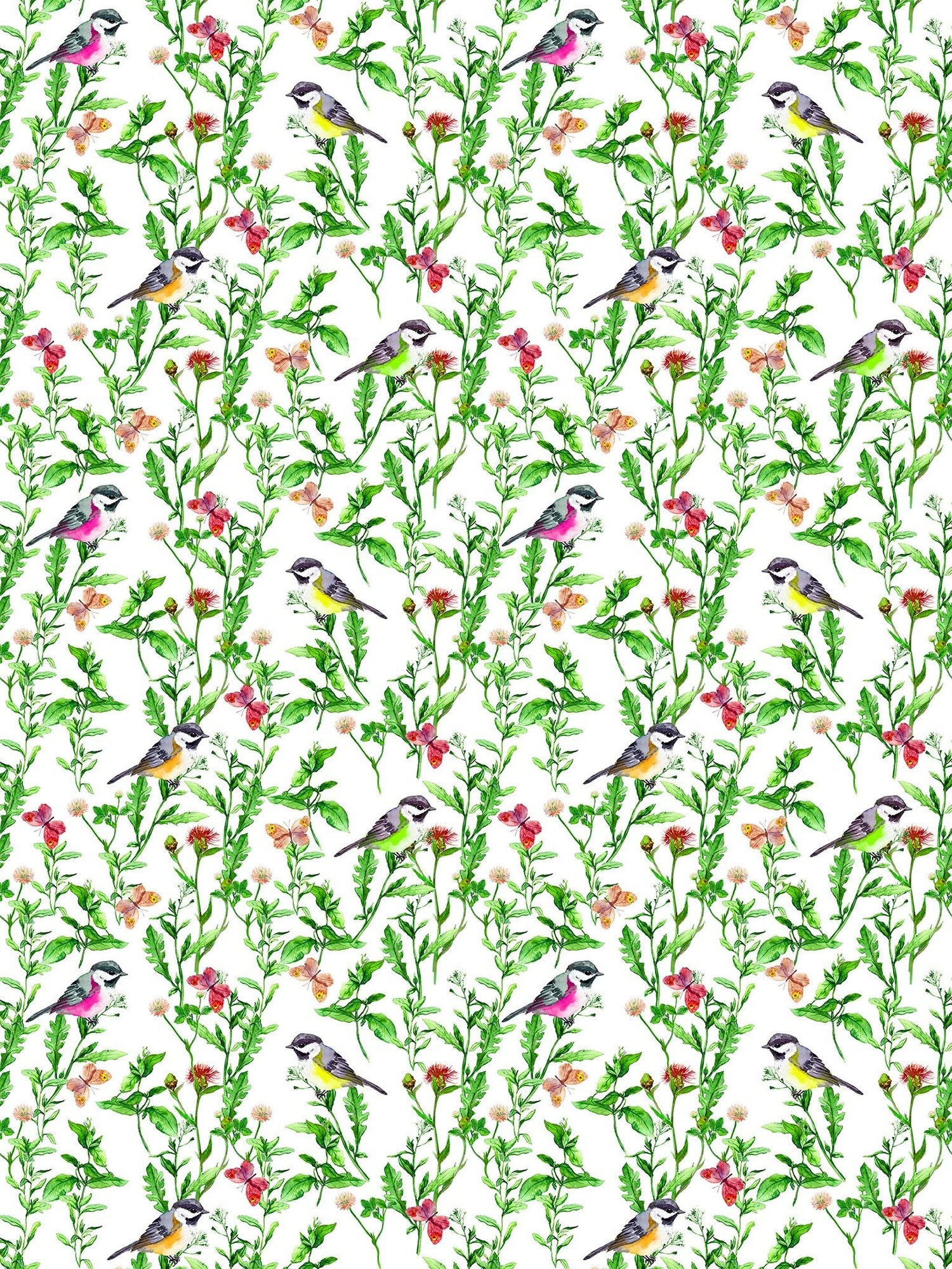 Aviary Original Wallpaper, Per Yard - nicolettemayer.com