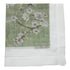BLOSSOM FANTASIA CELADON 22"X22" HEMSTITCH DINNER NAPKIN, SET OF 4 - nicolettemayer.com