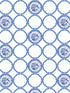 Eternity Blue Fabric - nicolettemayer.com