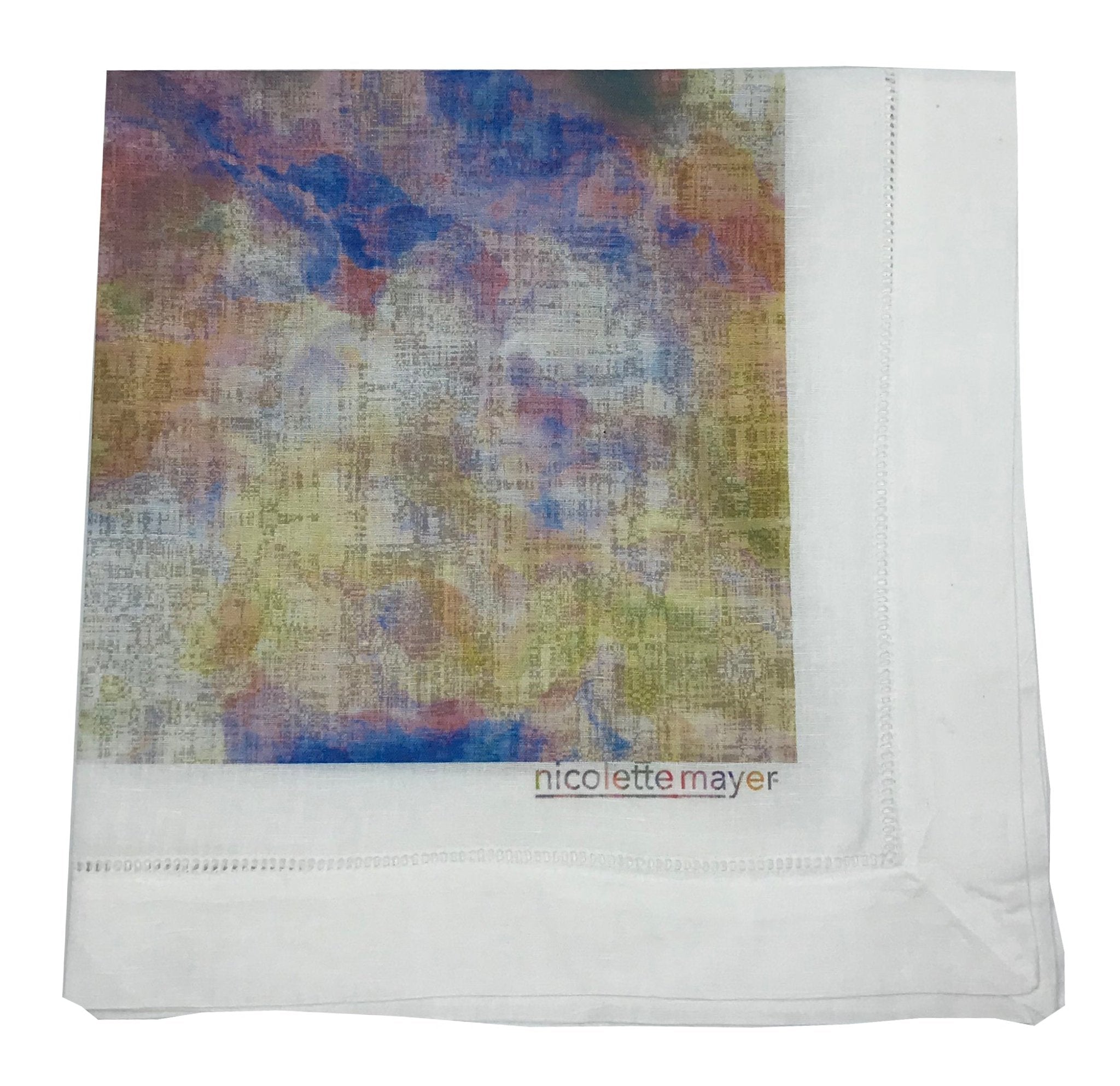 Impressionism Coast 22X22 Hemstitch Napkin, Set Of 4 - nicolettemayer.com
