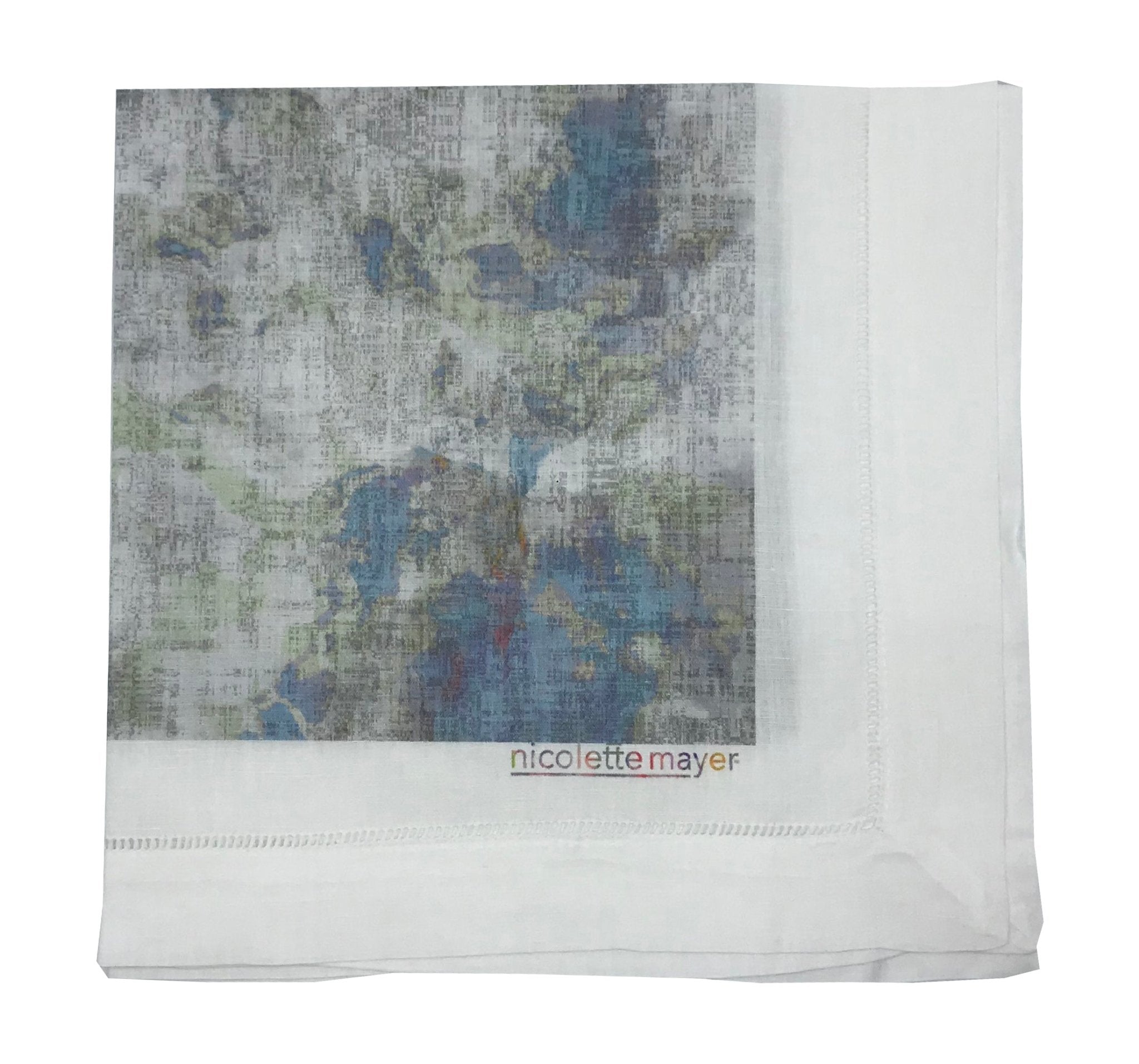 Impressionism Opulence 22X22 Hemstitch Napkin, Set Of 4 - nicolettemayer.com
