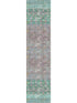 Iznik Overdye Green Pink Wallpaper Panel - nicolettemayer.com