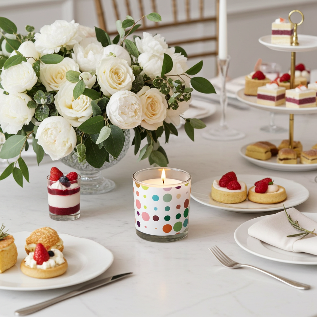 Mod Confetti Andre Candle