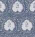 Lantern Indigo Peel and Stick Wallpaper, Double Roll, Double Roll, 34" x 288", 48 sq ft - nicolettemayer.com