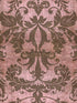 Palace Damask Blush Wallpaper, Per Yard - nicolettemayer.com
