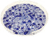 Royal Delft Inspiration White Acrylic Round Tray for Placemats or Decorative Use, 16" - nicolettemayer.com