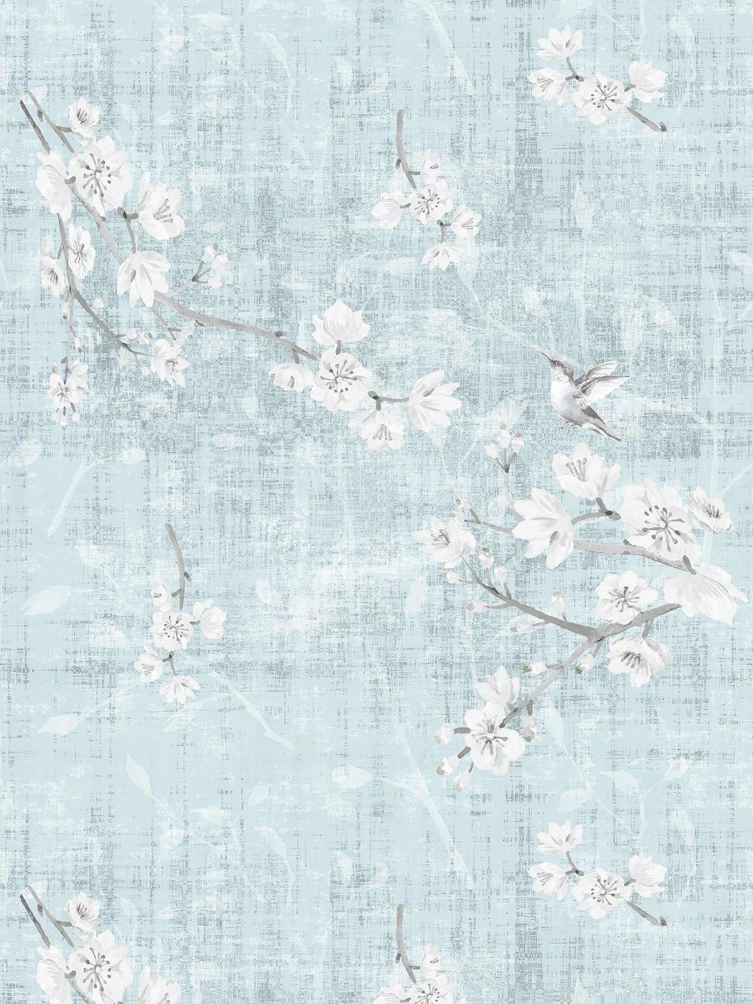 Blossom Fantasia Sky Fabric - nicolettemayer.com