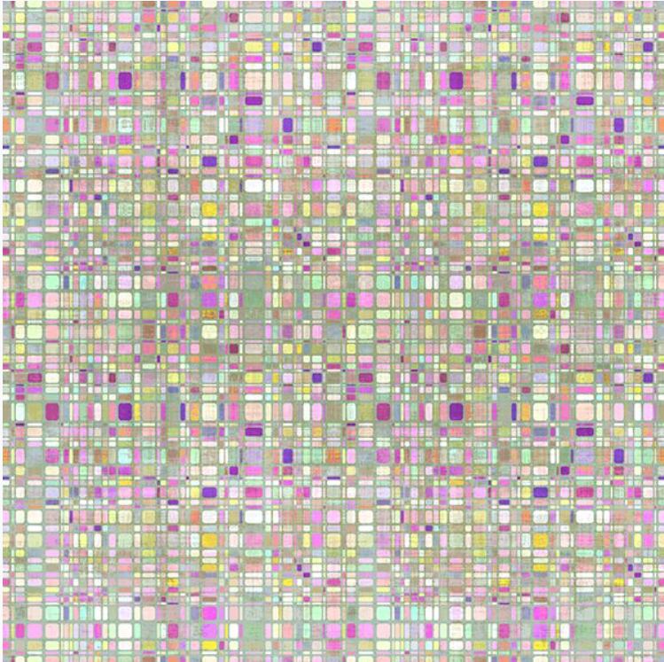 Pointillism Pales Fabric - nicolettemayer.com