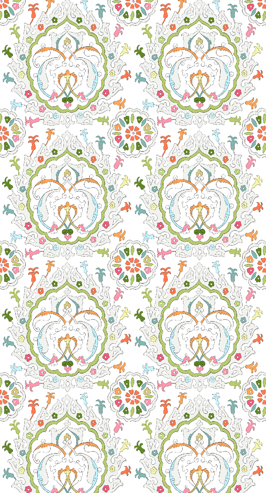Udaipur Simplify @Hom Peel and Stick Wallpaper, Double Roll, 26" x 288", 48 sq ft