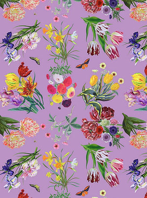 Flora & Fauna Orchid Wallpaper - nicolettemayer.com