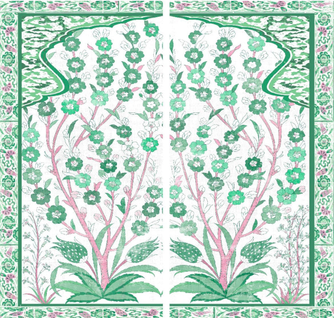 Tree of Life Acrylic Diptych – Set of 2 Modern Wall Art Panels, 48x48" Overall (24x48" Each) - nicolettemayer.com