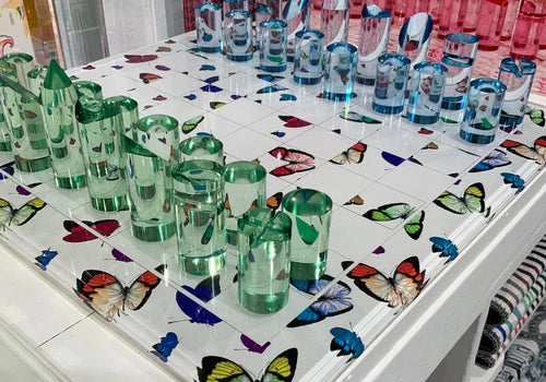 Acrylic Chess Set