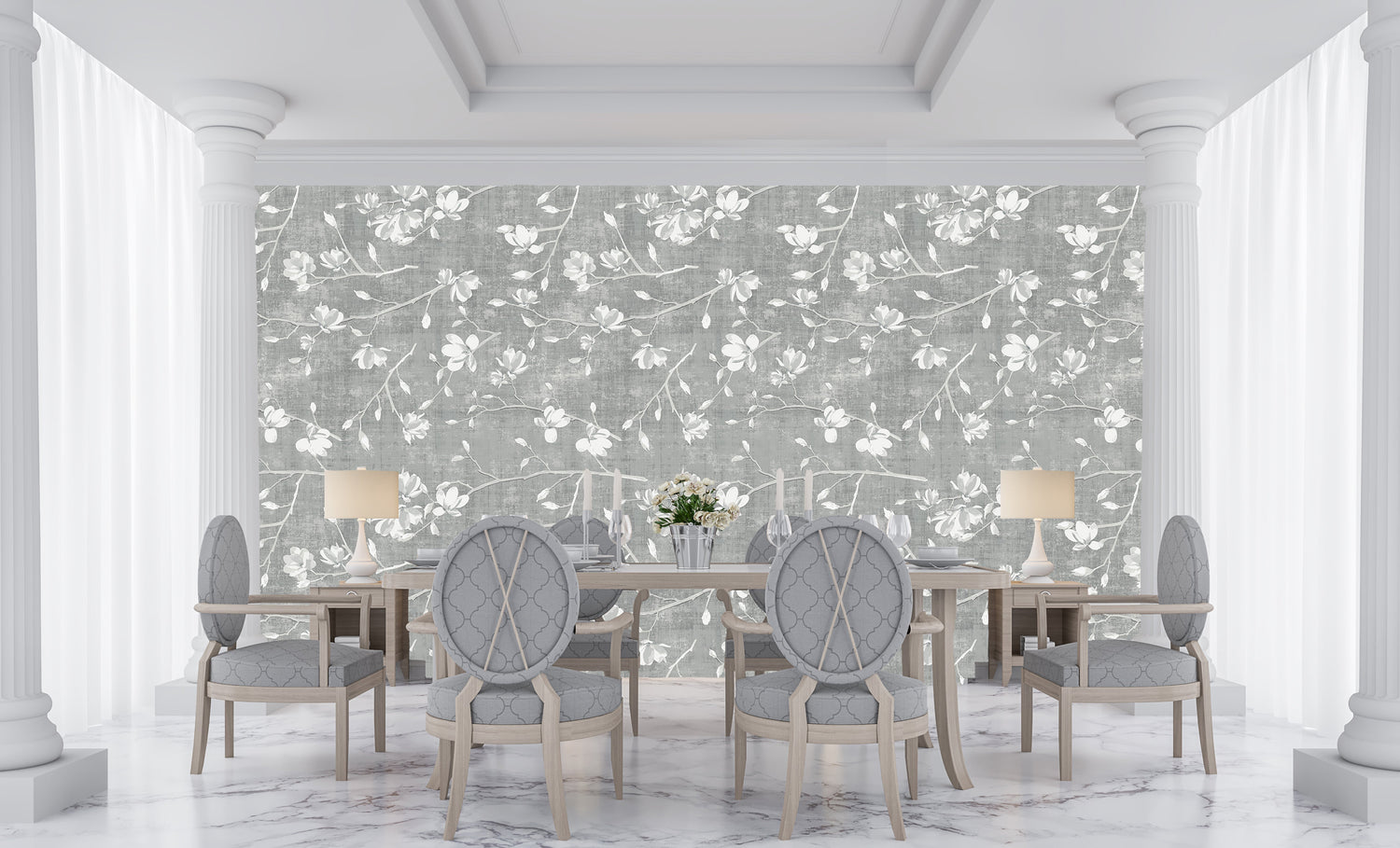 Bloom Grasscloth Wallpaper Collection