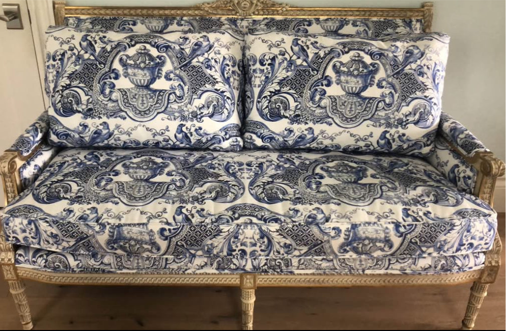 Royal Delft William &amp; Mary Fabric