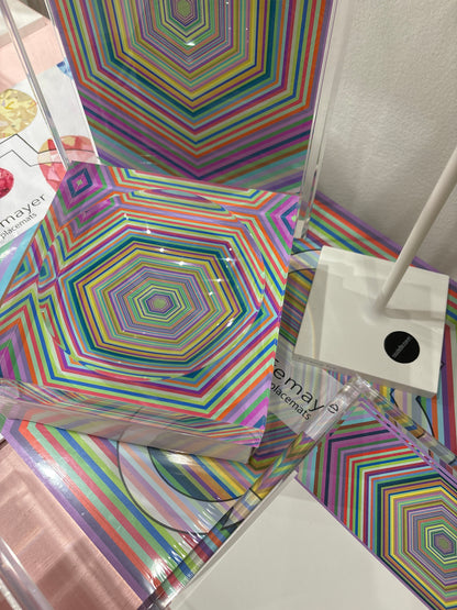 Hex Acrylic Candy Catchall Dish