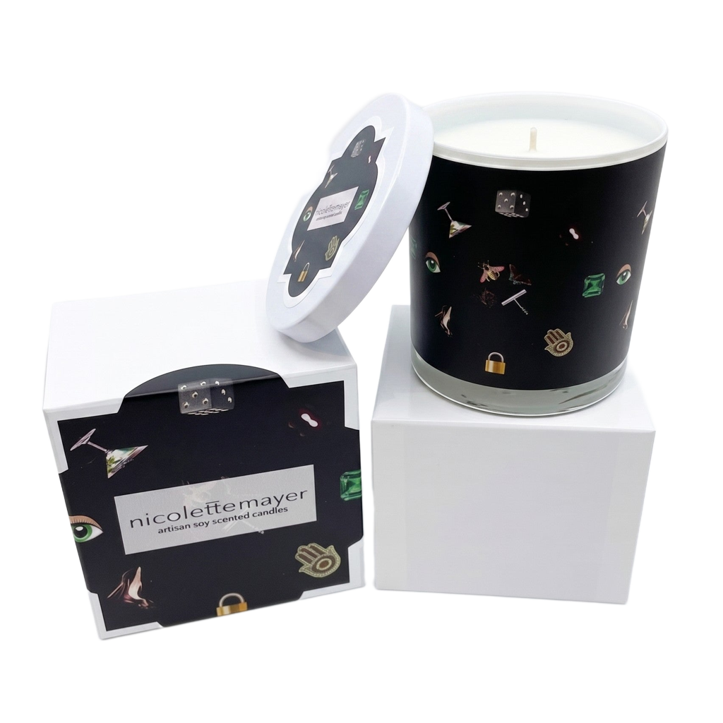 Precise Edge Black Candle - nicolettemayer.com
