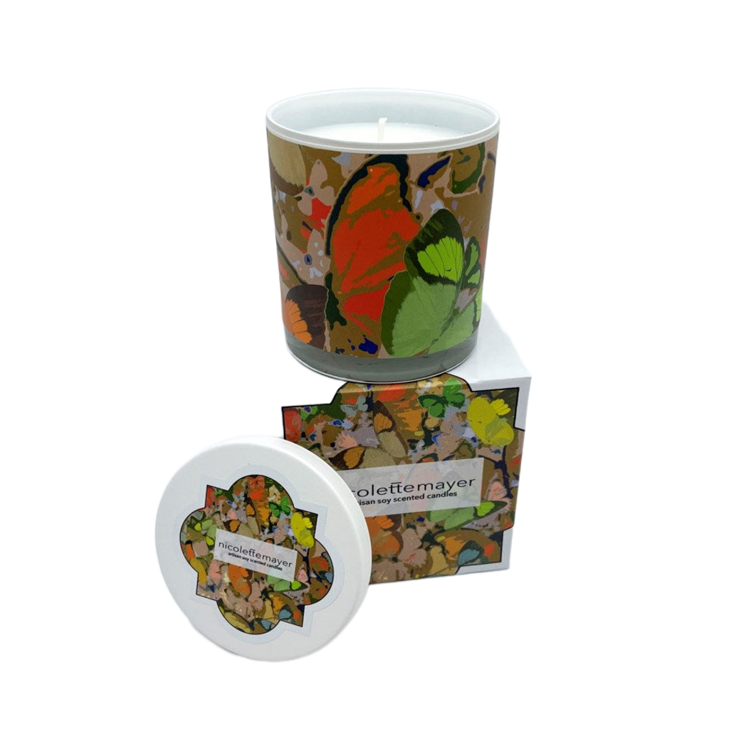 Mariposa Yellow Candle - nicolettemayer.com