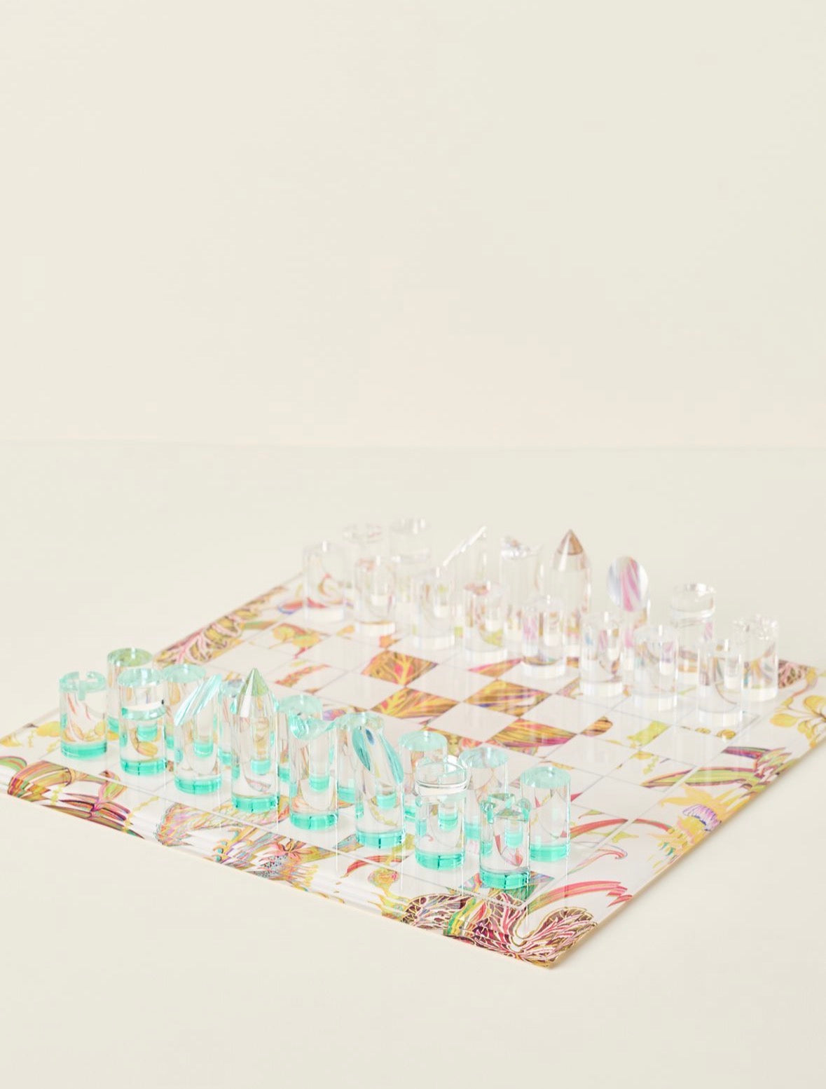 Amazonia Splendor Acrylic Chess - nicolettemayer.com