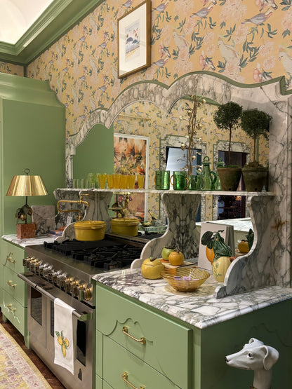 Peony Inspira Goldenrod Tapete, Meterware