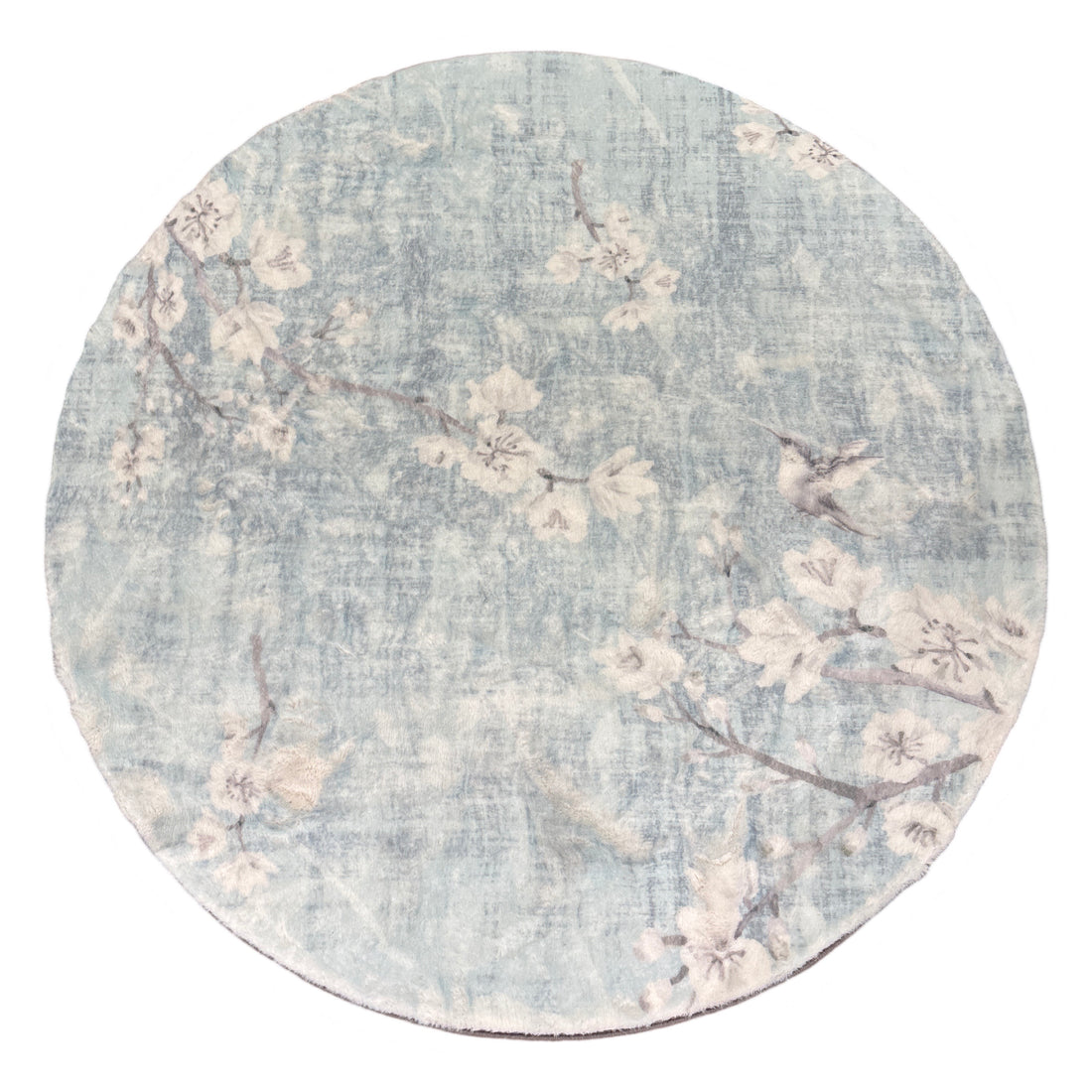 Blossom Fantasia Sky Round Cloud Washable Rug