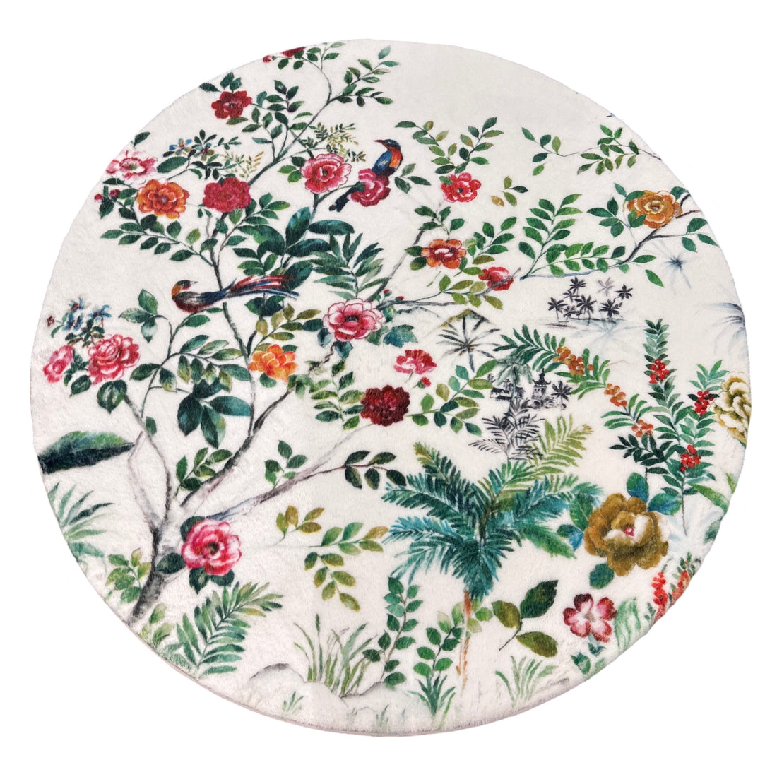 Lost Pavillion Round Cloud Washable Rug