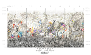 Arcadia Mural (Order Per Panel)