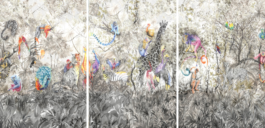 Arcadia Acrylic Triptych – Set of 3 Modern Wall Art Panels - nicolettemayer.com