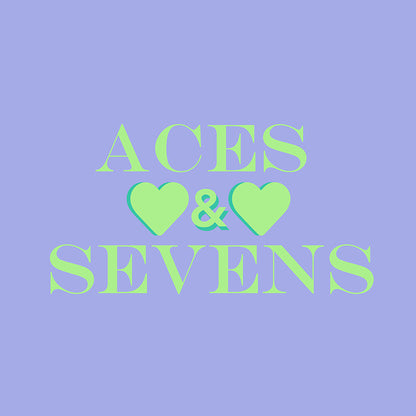 Canasta Aces And Sevens Lime Hydrangea Square Tray