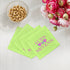 Aces And Sevens Key Lime Pink Cotton Sateen Cocktail Napkins - nicolettemayer.com