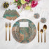 Agate Clay 16" Round Pebble Placemats, Set of 4 - nicolettemayer.com
