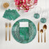 Agate Malachite 16" Round Pebble Placemats, Set Of 4 - nicolettemayer.com
