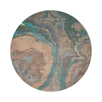 Agate Clay 16&quot; Round Pebble Placemats, Set of 4 - nicolettemayer.com

