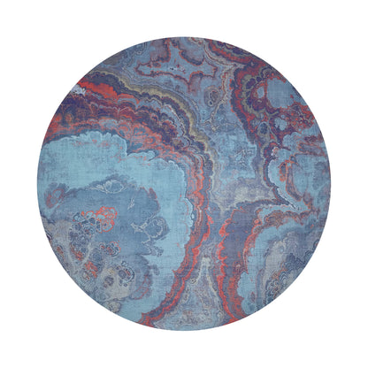 Agate Lava 16&quot; Round Pebble Placemats, Set of 4 - nicolettemayer.com
