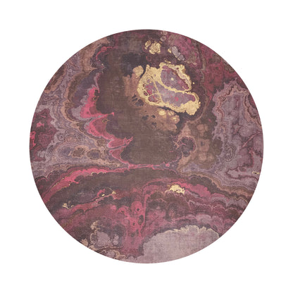 Agate Rococco 16&quot; Round Pebble Placemats, Set Of 4 - nicolettemayer.com
