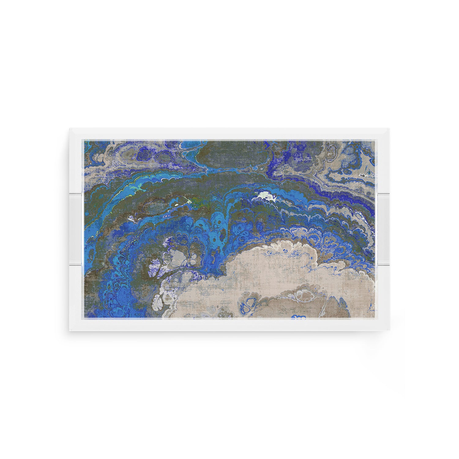 Agate Sodalite 12.5X7.75 Acrylic Tray - nicolettemayer.com
