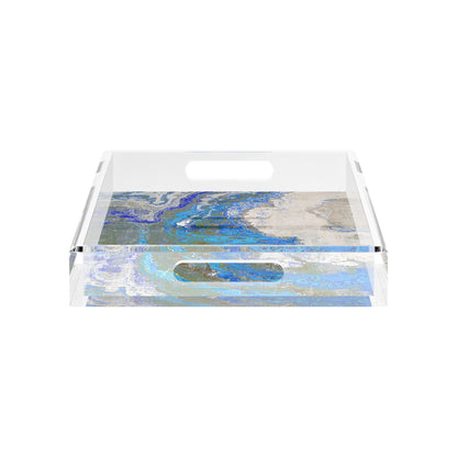 Agate Sodalite 17X10.5 Acrylic Tray - nicolettemayer.com
