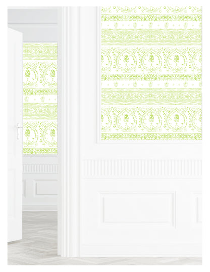 Agra Fresh Peel and Stick Wallpaper, Double Roll, 34&quot; x 288&quot;, 48 sq ft