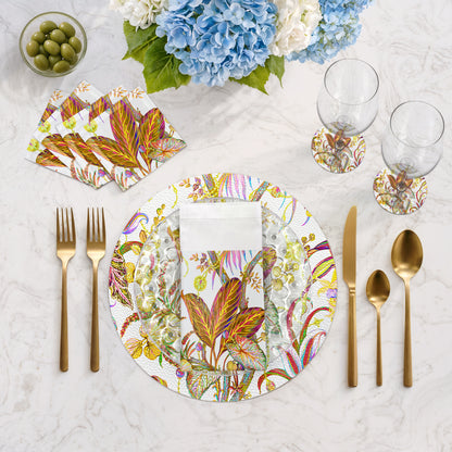 Amazonia 16&quot; Round Pebble Placemats - nicolettemayer.com