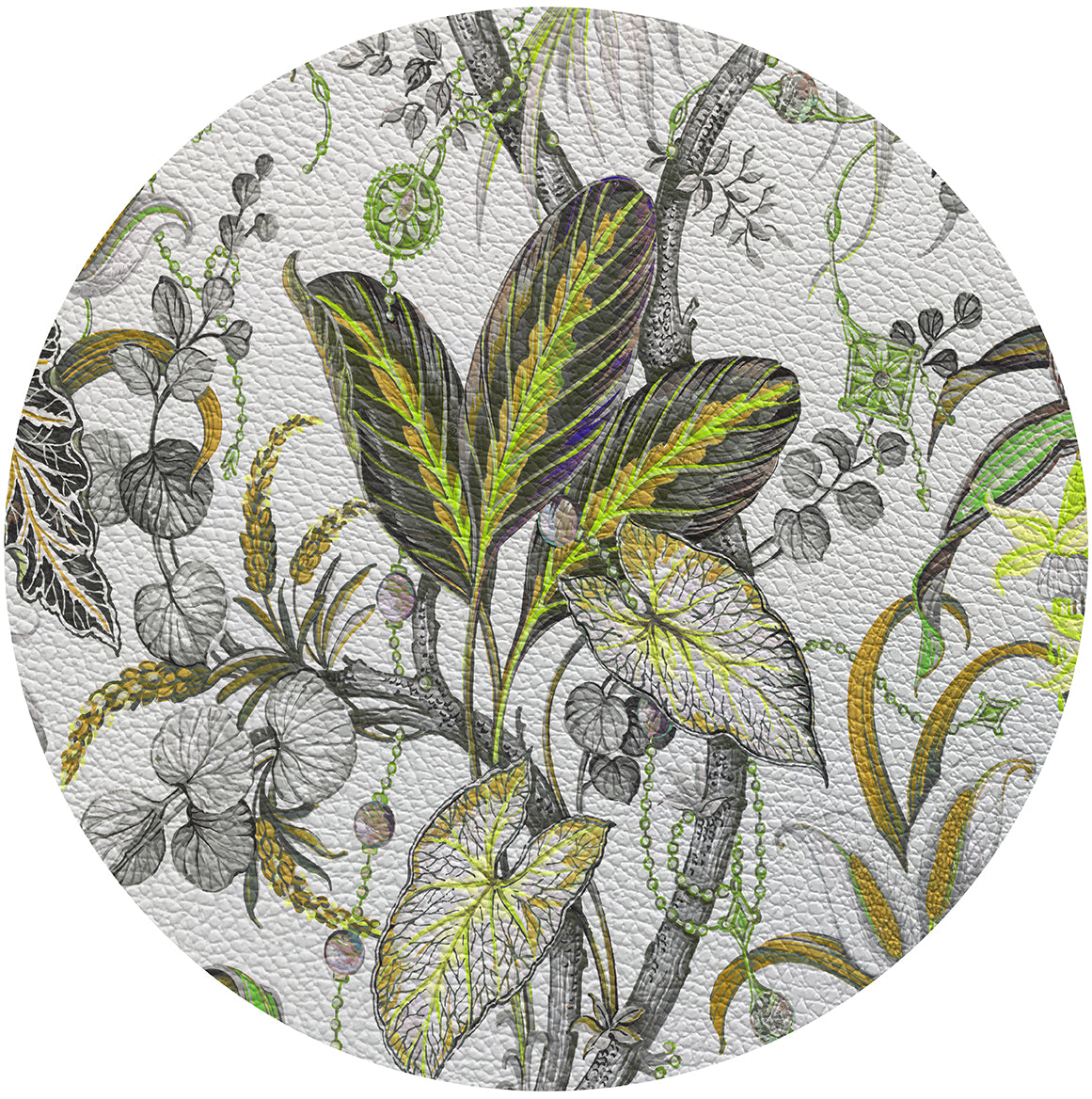 Amazonia 16&quot; Round Pebble Placemats - nicolettemayer.com