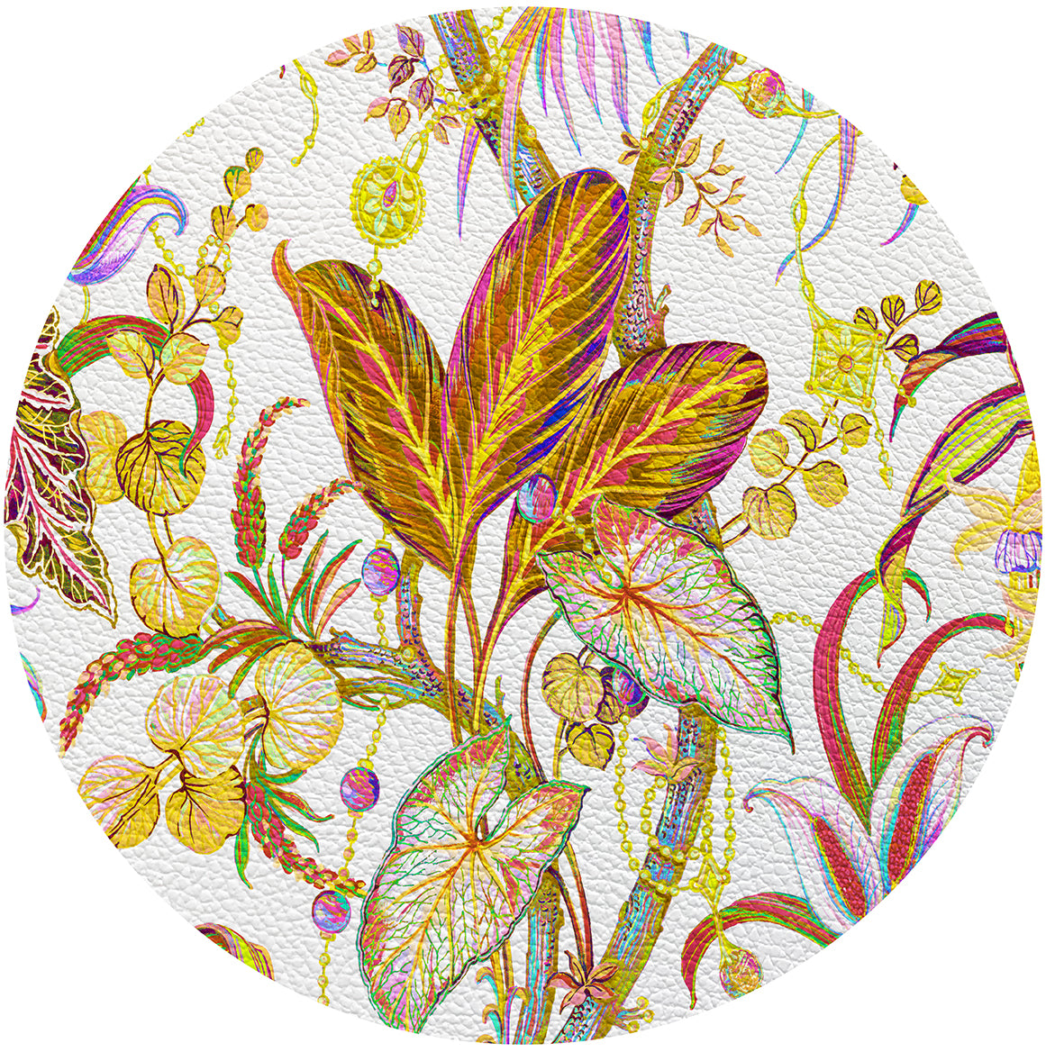 Amazonia 16&quot; Round Pebble Placemats - nicolettemayer.com