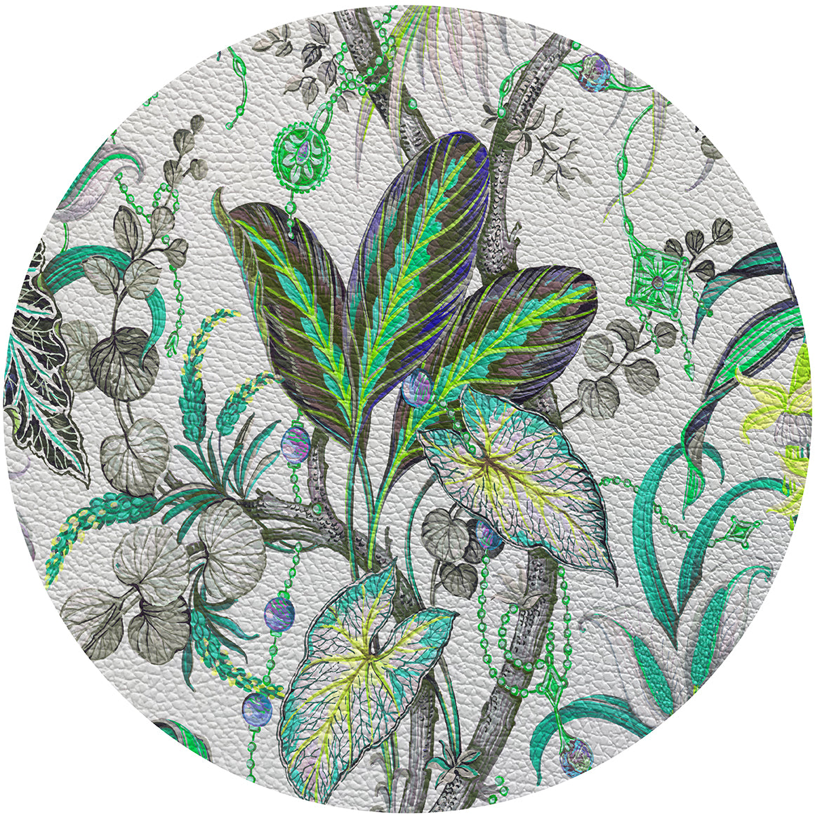 Amazonia 16&quot; Round Pebble Placemats - nicolettemayer.com