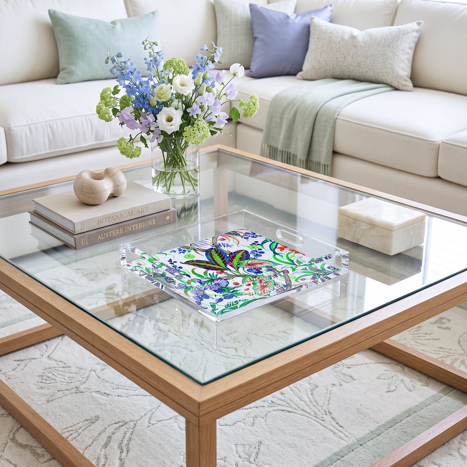 Amazonia Classic Acrylic Tray - nicolettemayer.com
