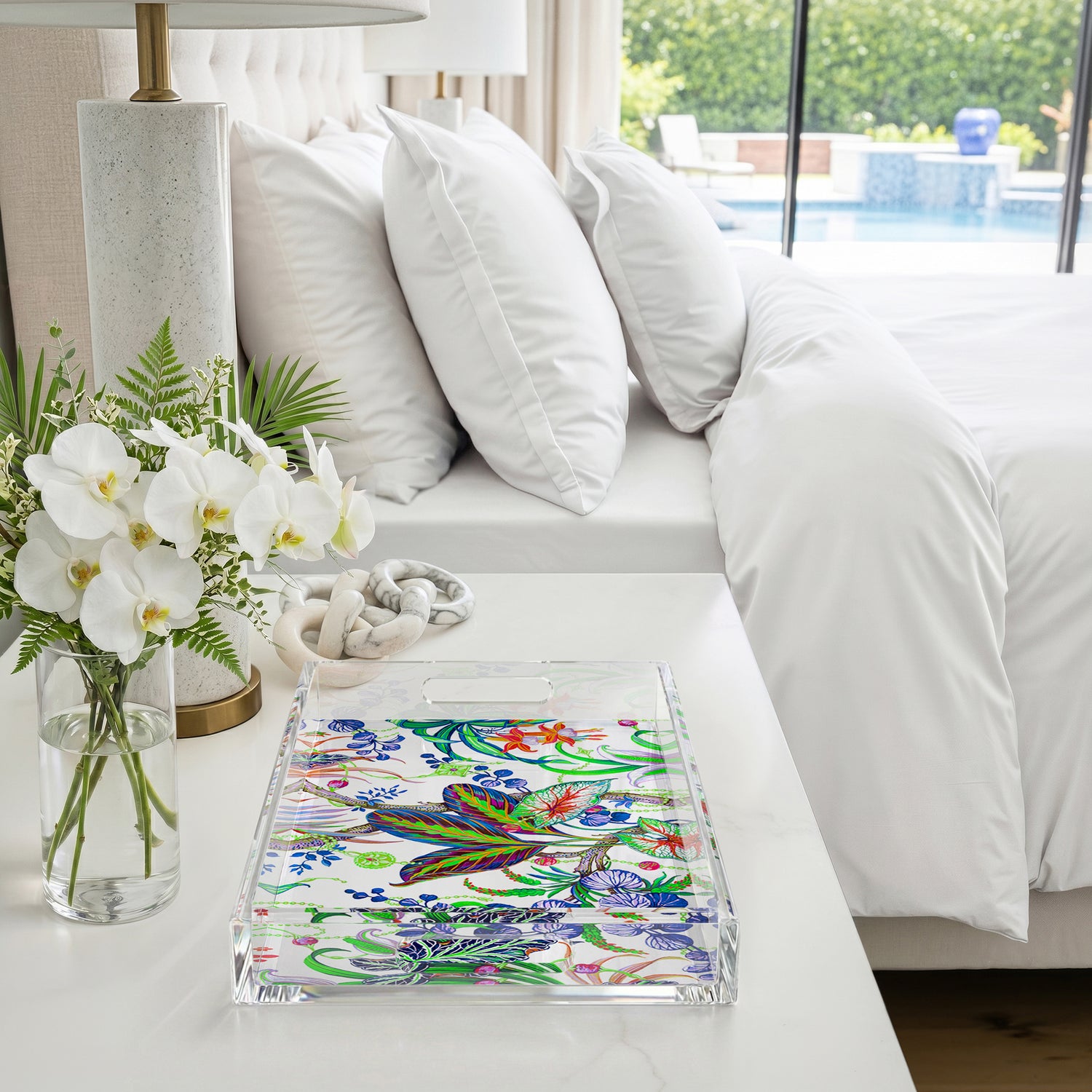 Amazonia Classic 17X10.5 Acrylic Tray - nicolettemayer.com
