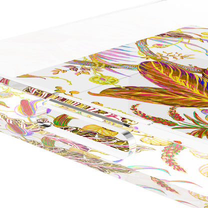 Amazonia Splendor 12X12 Acrylic Tray - nicolettemayer.com
