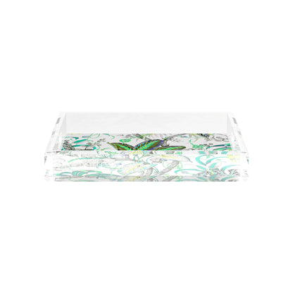 Amazonia Tourmaline 12X12 Acrylic Tray - nicolettemayer.com
